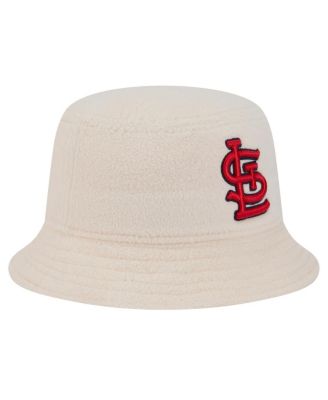 Women's White St. Louis Cardinals Cozy Bucket Hat