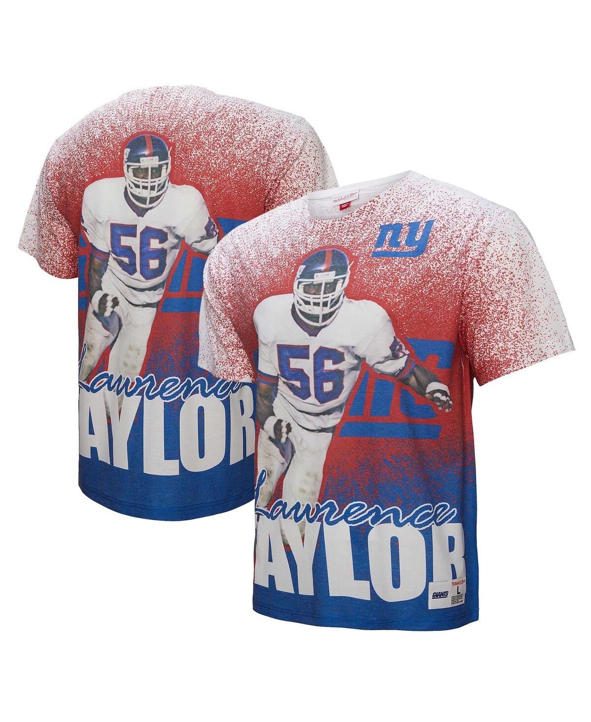 Men's Lawrence Taylor Gray New York Giants Burst Retired Player T-Shirt - Gray