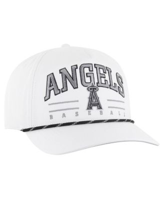 Men's White Los Angeles Angels Roscoe Speckle Hitch Adjustable Hat