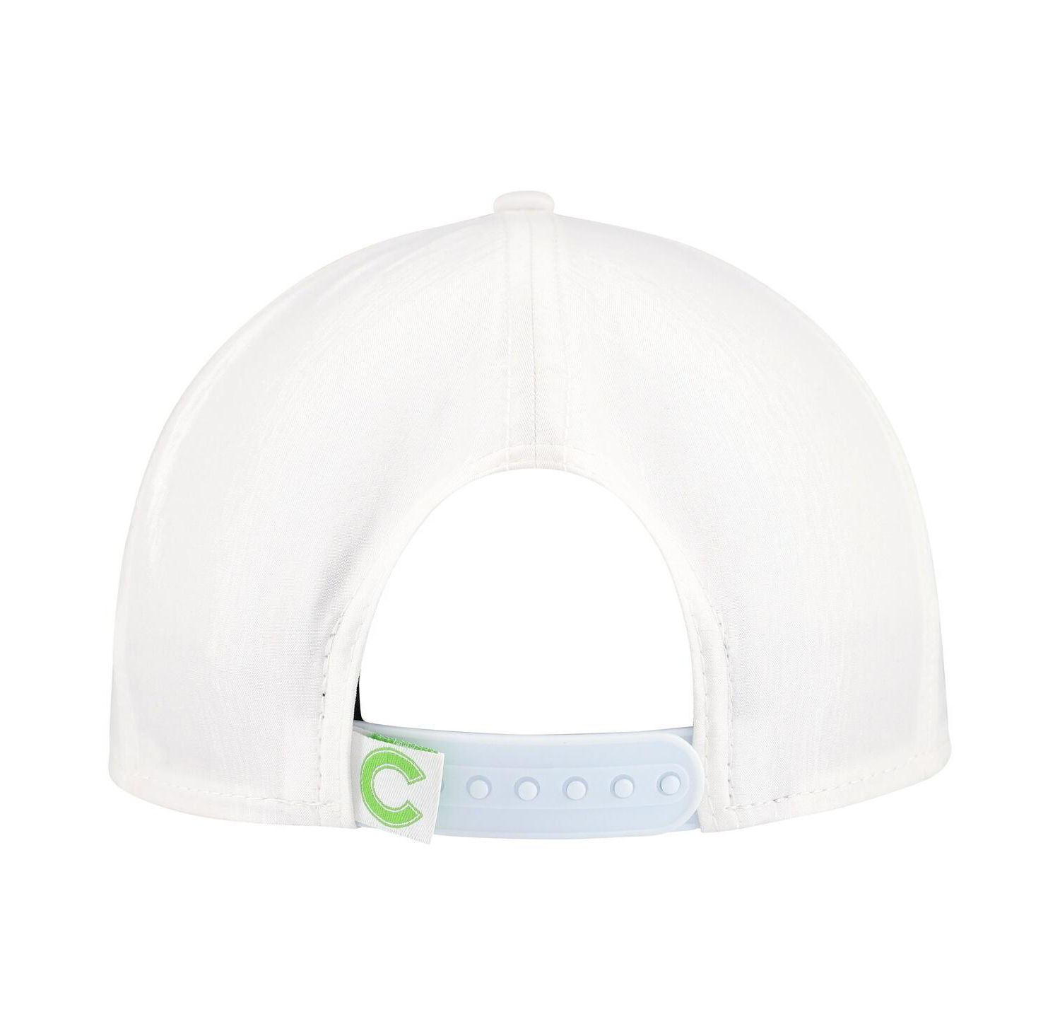 Men's White Chicago Cubs Spring Spectrum Golfer Snapback Hat