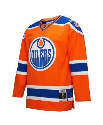 Men's Leon Draisaitl Orange Edmonton Oilers Power Play Jersey
