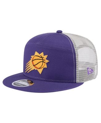 New Era - Men's Phoenix Suns Purple Victory Grove Split Panel 9FIFTY Snapback Hat