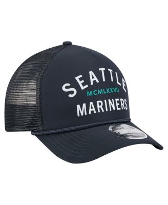 Men's Navy Seattle Mariners Minimalist 9FORTY A-Frame Adjustable Hat