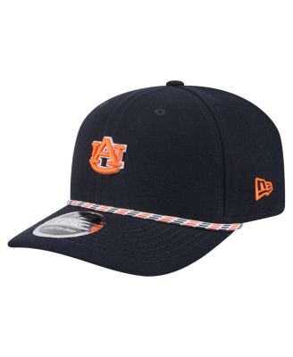 New Era - Men's Navy Auburn Tigers Game Day Multi-Rope 9SEVENTY Stretch-Snap Hat