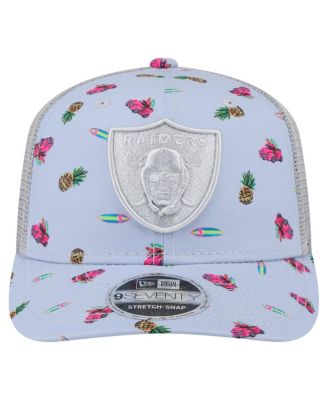 Men's Light Blue Las Vegas Raiders Adventure Surfboard 9SEVENTY Adjustable Hat