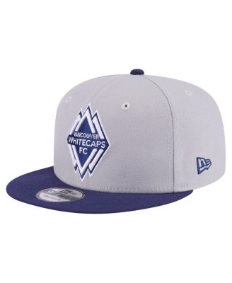 New Era - Men's Gray Vancouver Whitecaps FC Color Pack Two-Tone 9FIFTY Snapback Hat