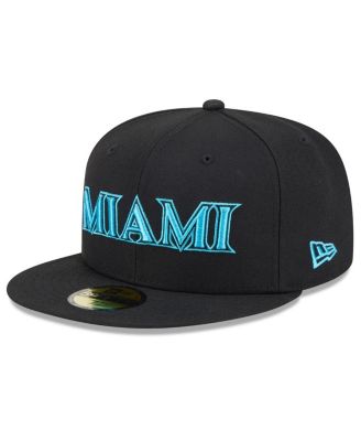 Men's Black Miami Marlins 2025 City Connect 59FIFTY Fitted Hat