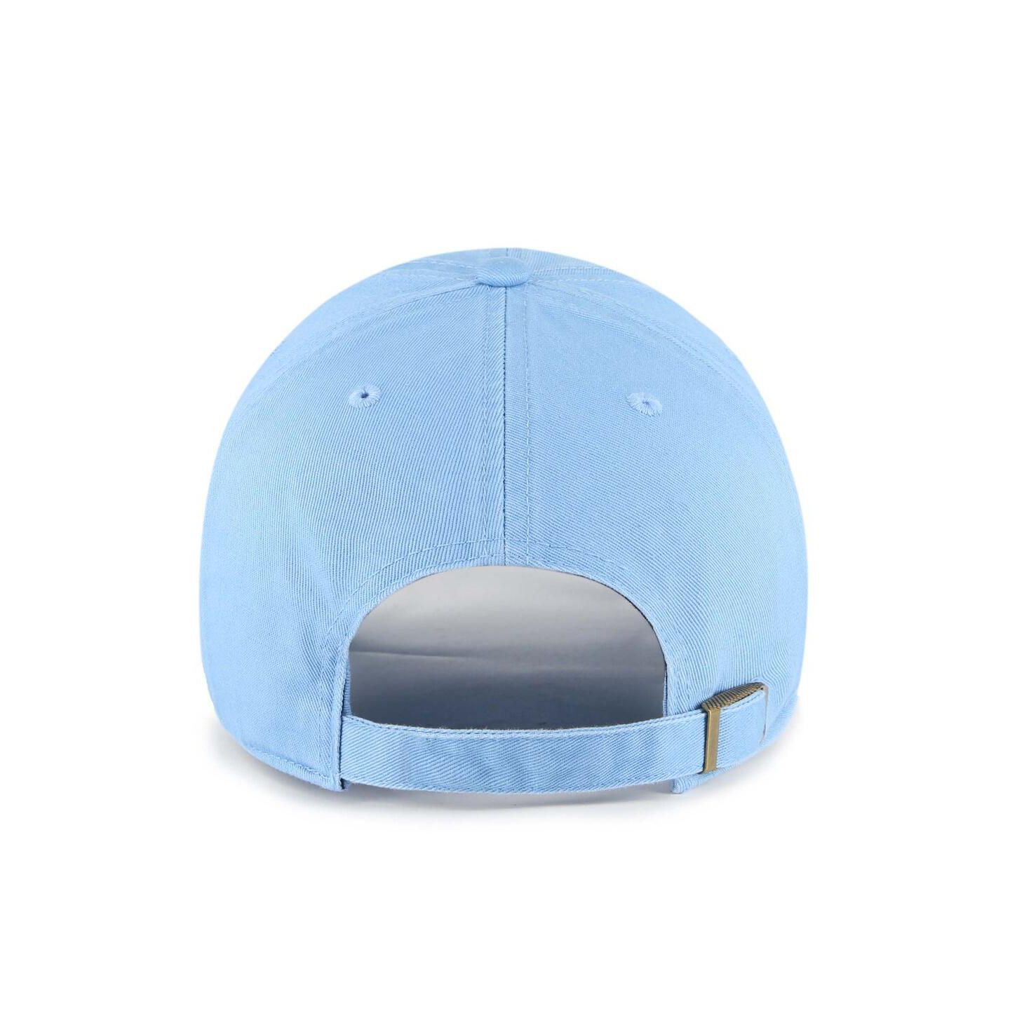Мужская кепка '47 Brand Light Blue Fresno State Bulldogs Vault Clean Up Adjustable Hat — фото 2