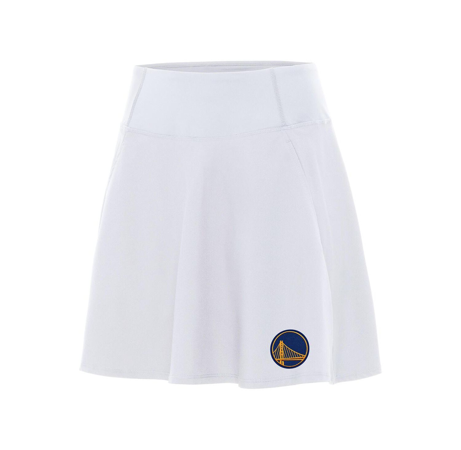 Women's White Golden State Warriors Chip Skort