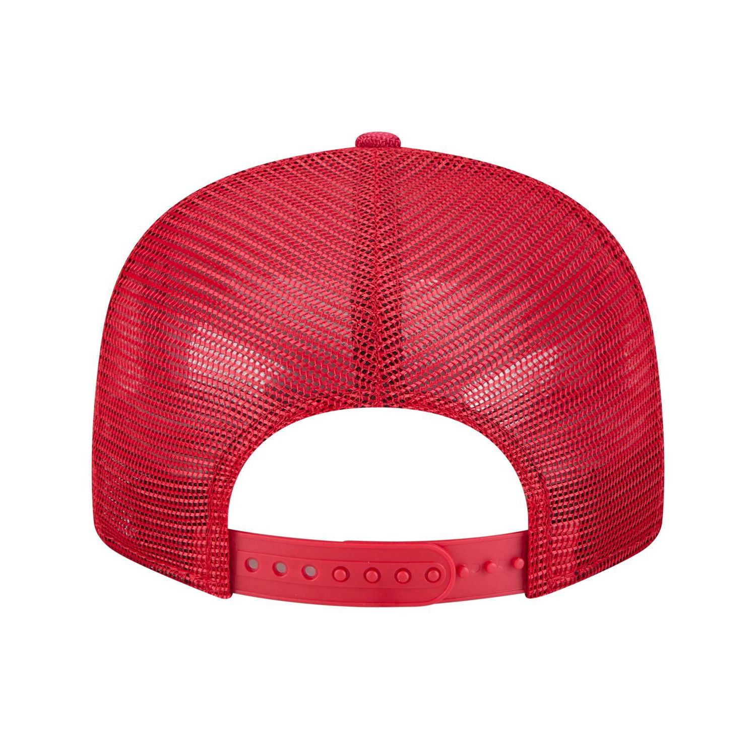 Men's Red Philadelphia Phillies Split Panel 9FIFTY Trucker Snapback Hat