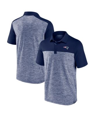 Fanatics - Men's Heather Navy New England Patriots Clutch Polo