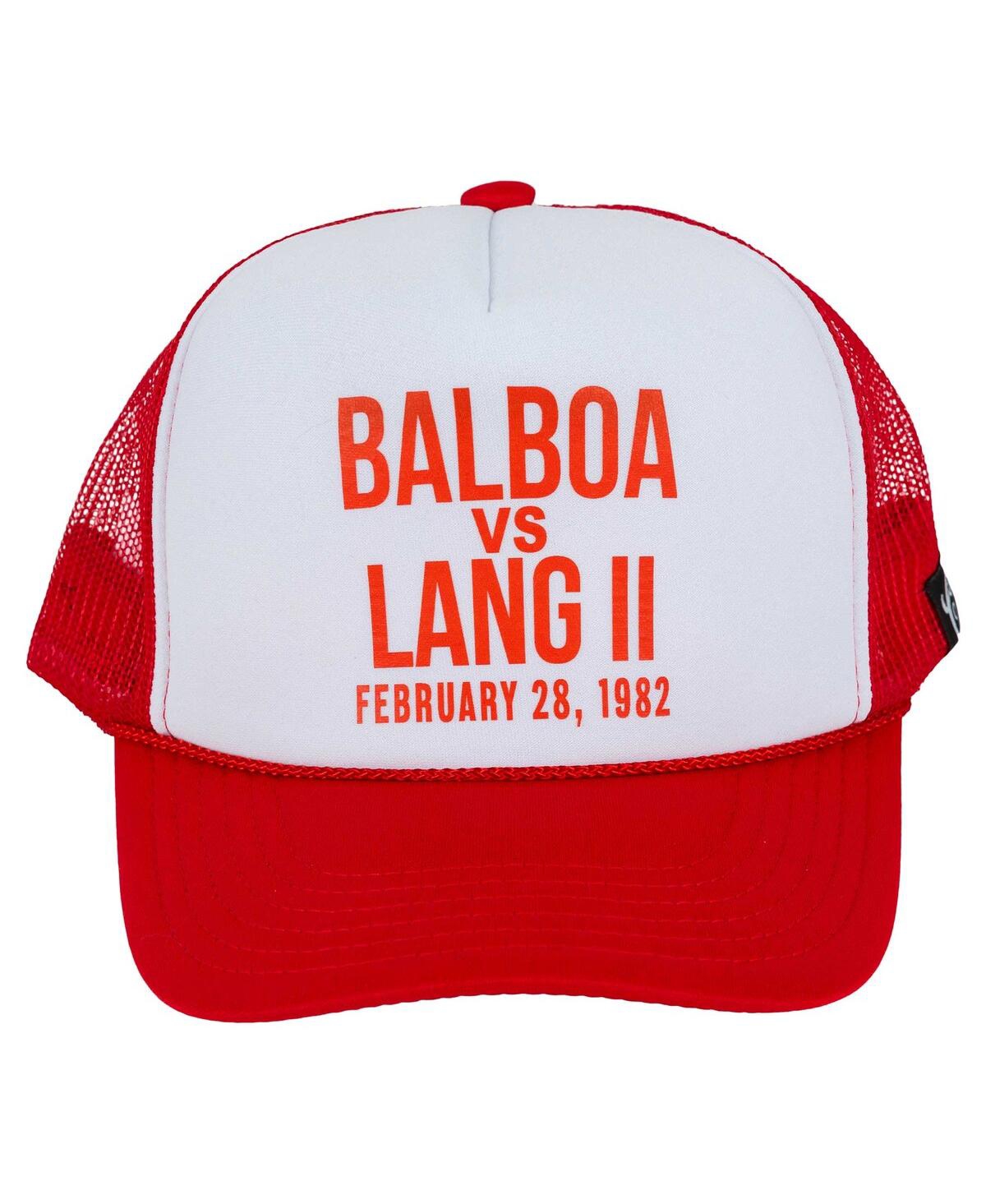 Men's and Women's Red Rocky The Pride The Pain Trucker Adjustable Hat - Red