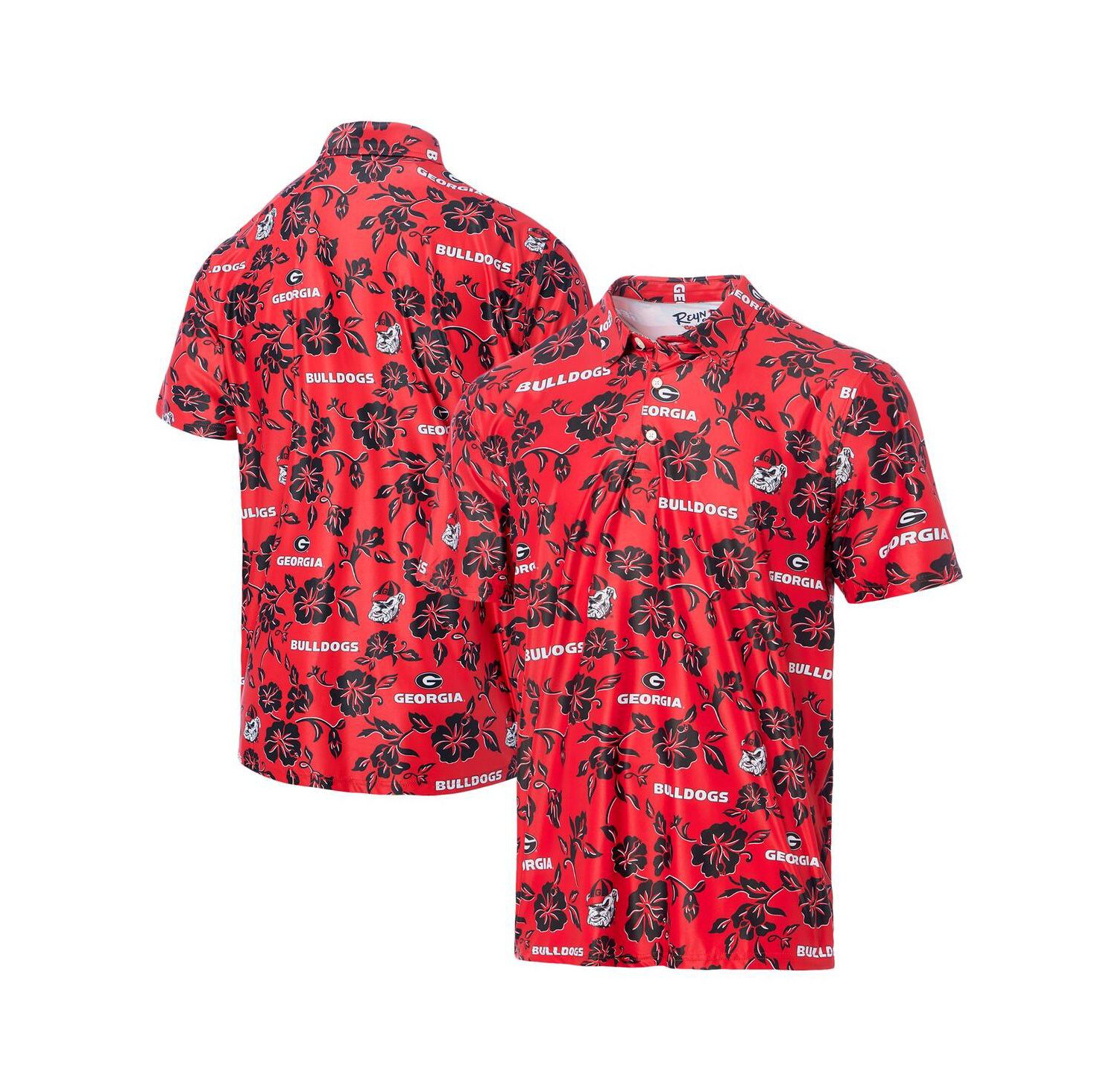 Men's Red Georgia Bulldogs Performance Polo Shirt