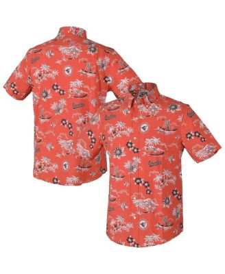 Reyn Spooner - Men's Orange Baltimore Orioles Kekai Button-Down Shirt