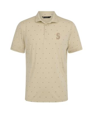 Men's Cream Seattle Mariners Vision Polo Shirt