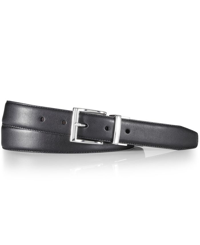 Shop Givenchy G-Chain Reversible Leather Belt