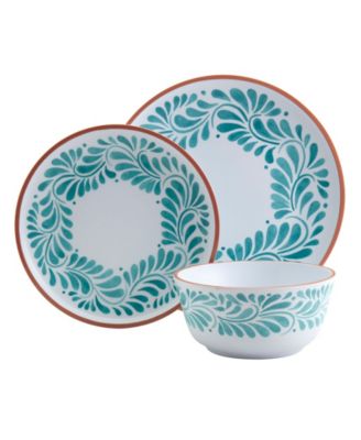 Melamine 12 Pc. Dinnerware Set, Service for 4