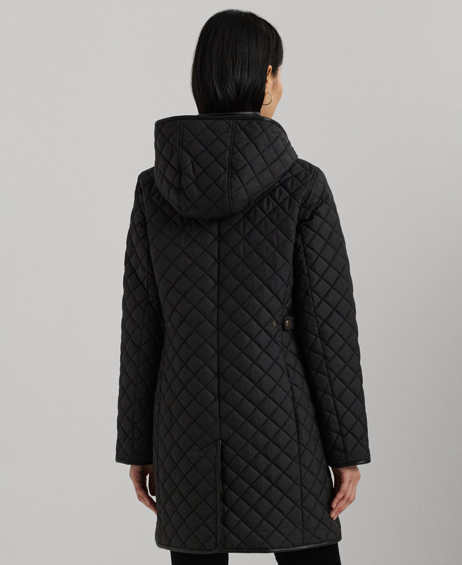 Women's Hooded Quilted Coat, Created for Macy's