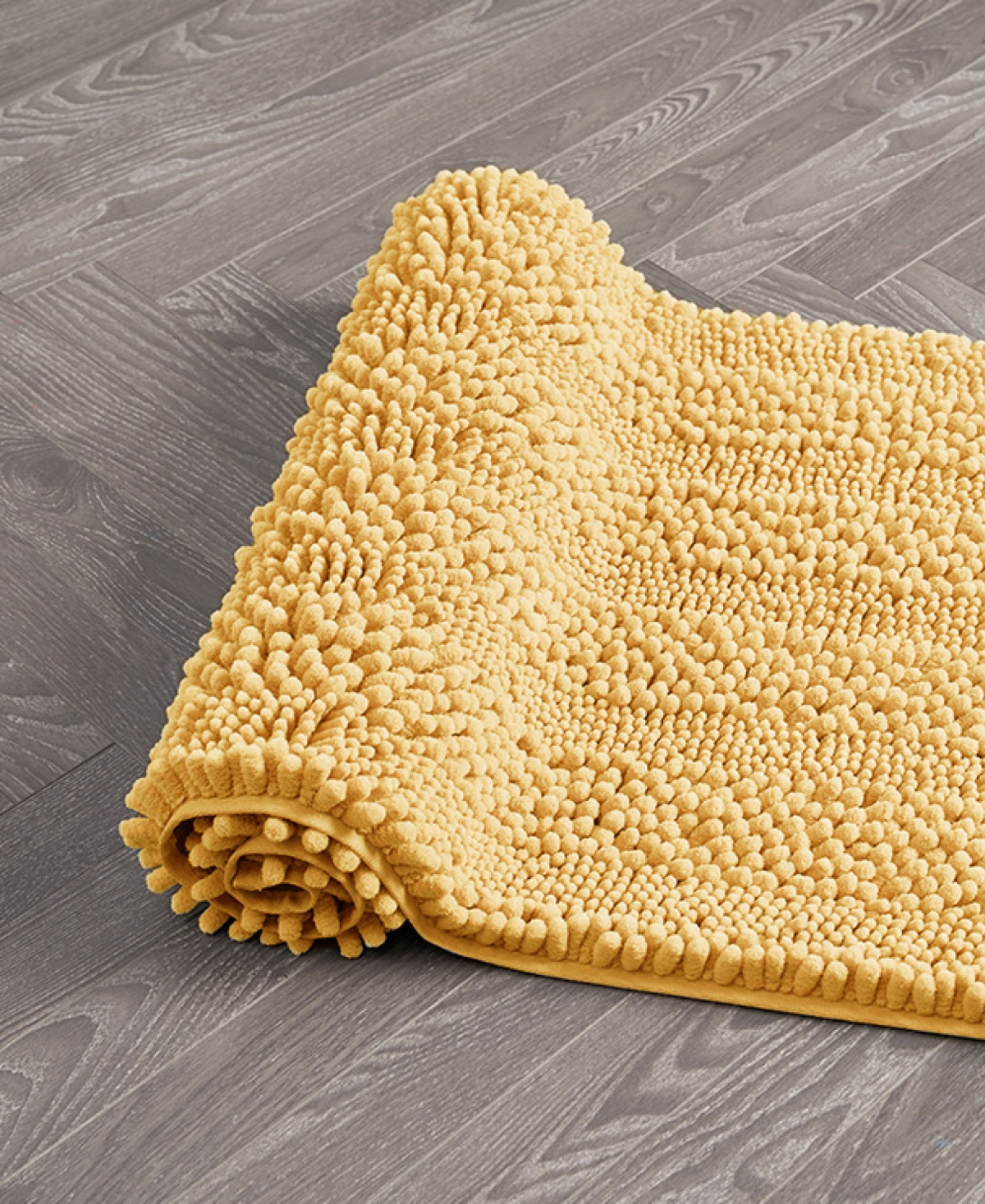 Laura Ashley Astor Chenille Bath Mat, 27" X 45"