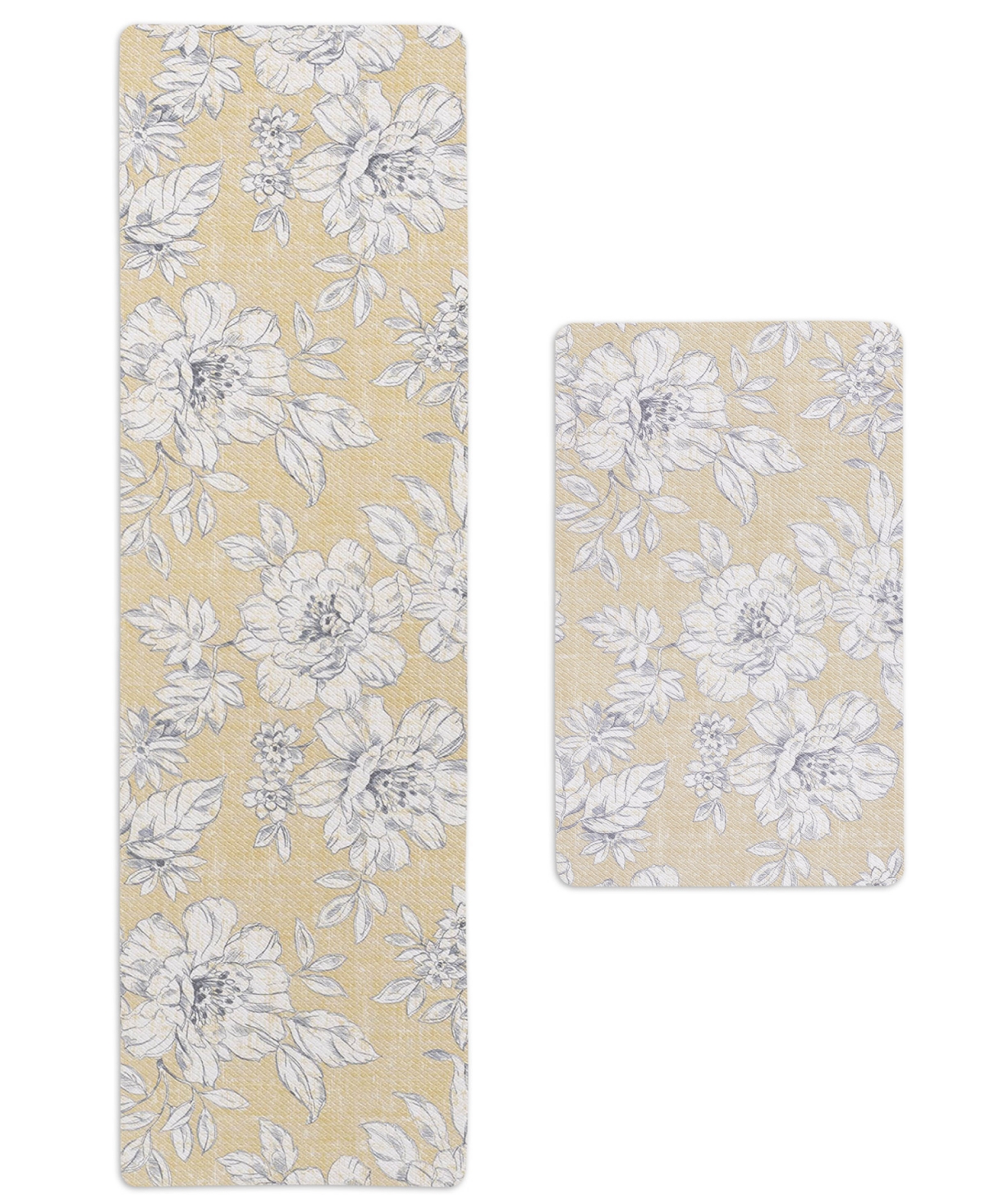 Shop Laura Ashley Iris Ant-fatigue 2-pc. Wellness Mats