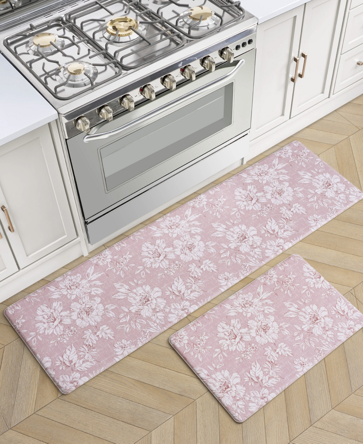 Laura Ashley Iris Anti-fatigue 2-pc. Wellness Mats