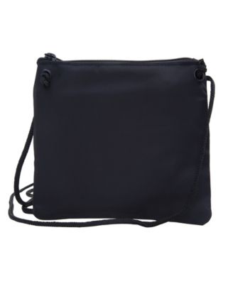 Triple Zipper Crossbody Pouch