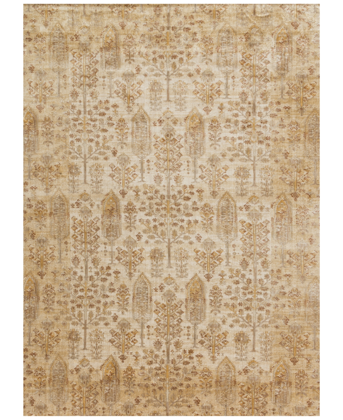 Loloi Anastasia Af-11 Antique Ivory 3'7in x 5'7in Area Rug - Ivory