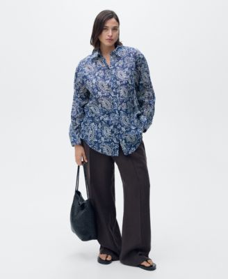 Women's Printed Cotton Shirt