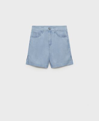 Women's Straight Lyocell Bermuda Shorts