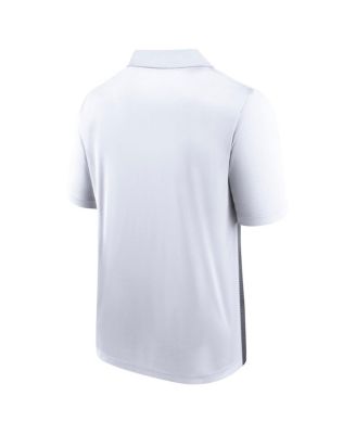 Men's White San Francisco Giants Iconic Parameter Sublimated Polo Shirt