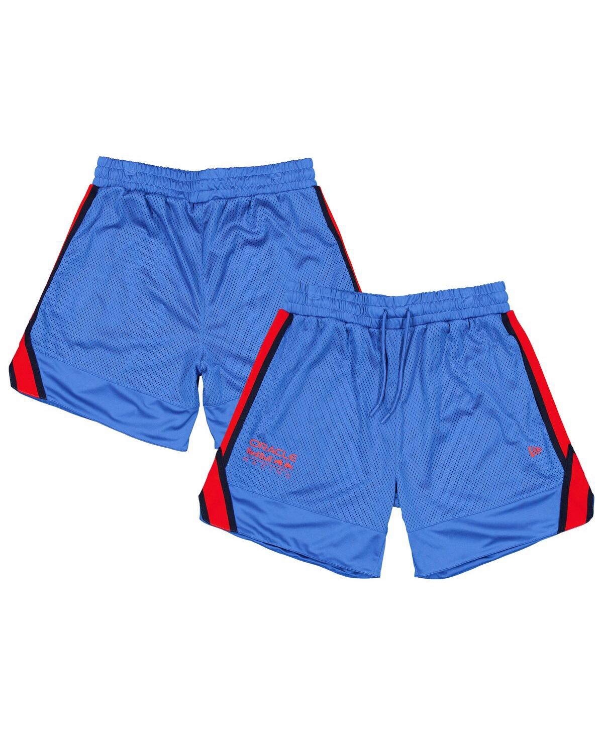 Men's Blue Red Bull Racing Basketball Mesh Shorts - Blue