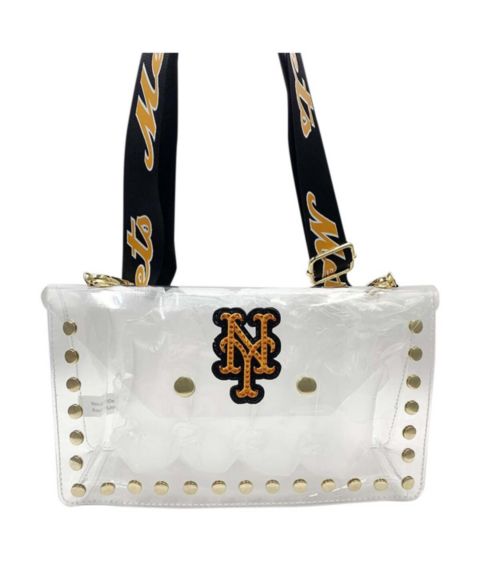 Женская сумка Cuce New York Mets Crystal Clear Envelope Crossbody