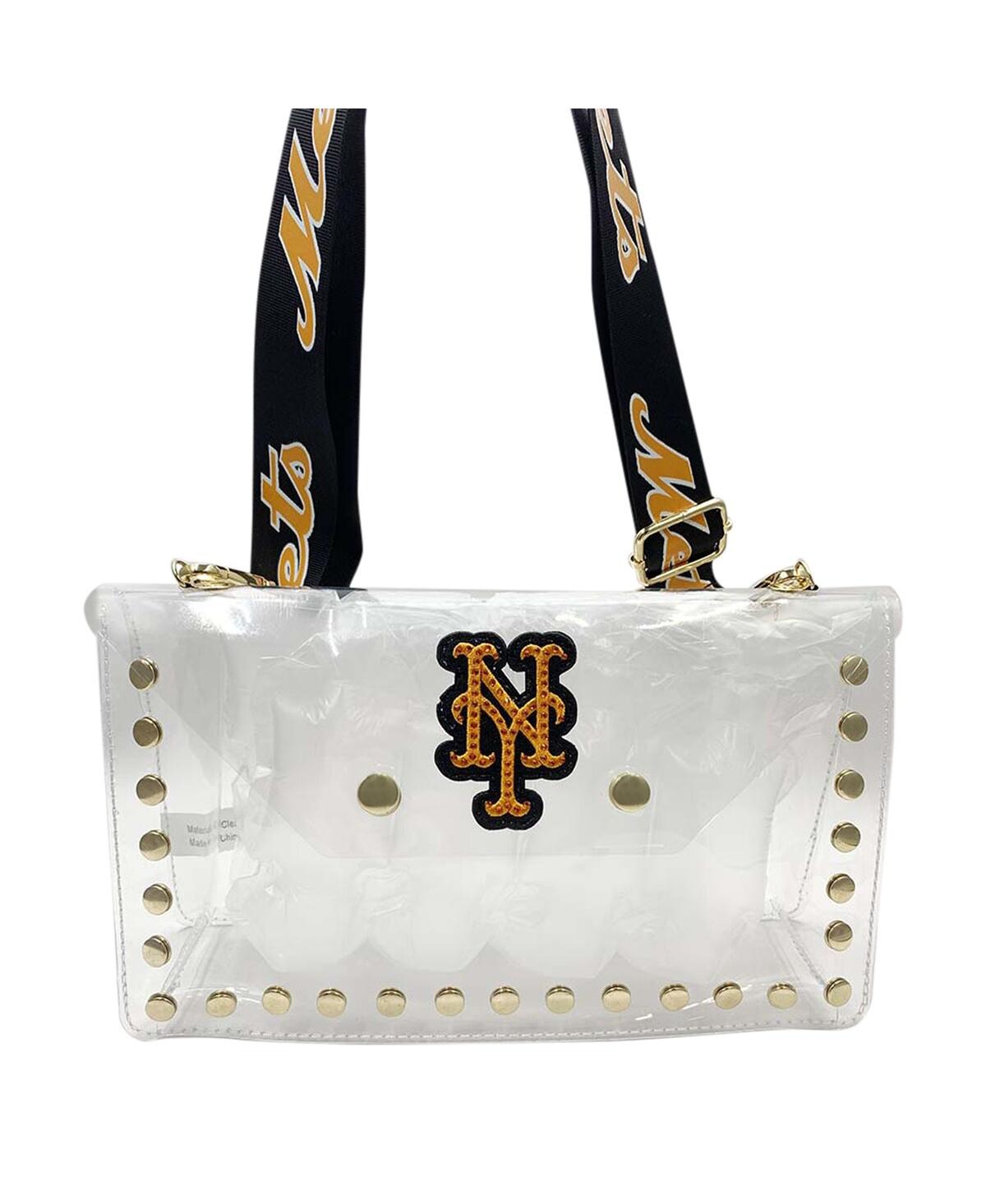 Women's New York Mets Crystal Clear Envelope Crossbody Bag