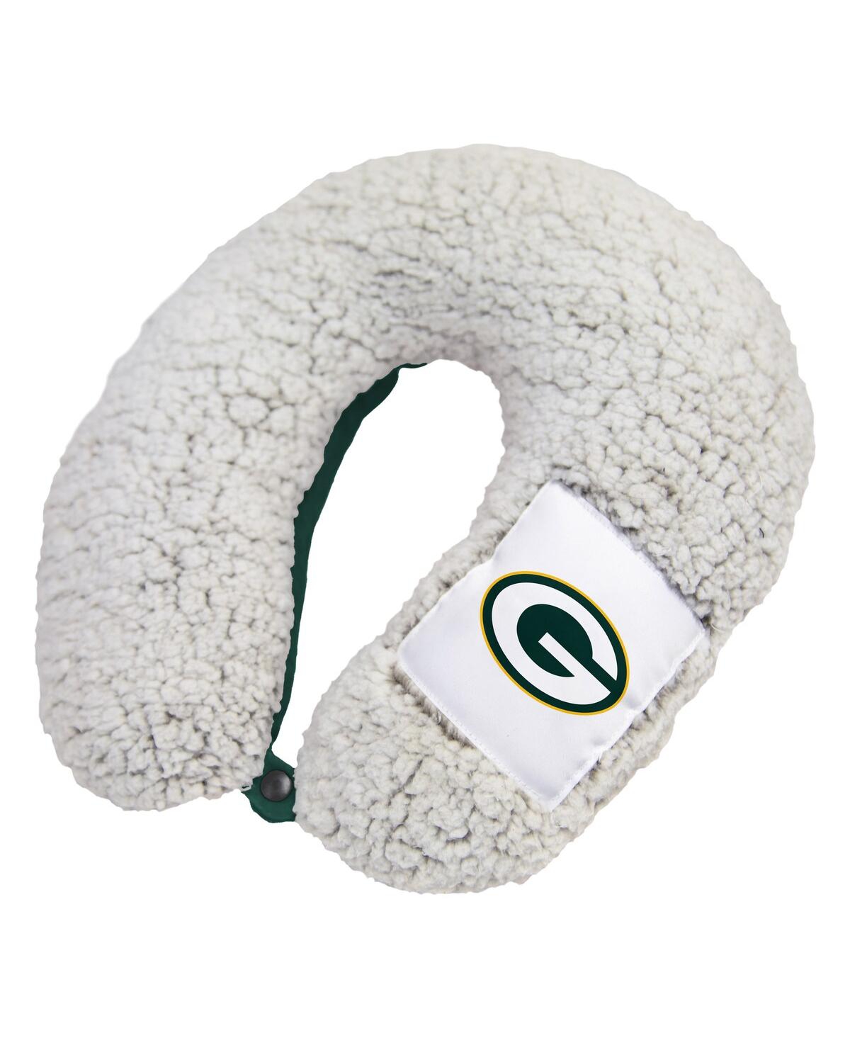 Green Bay Packers Frosty Sherpa Neck Pillow