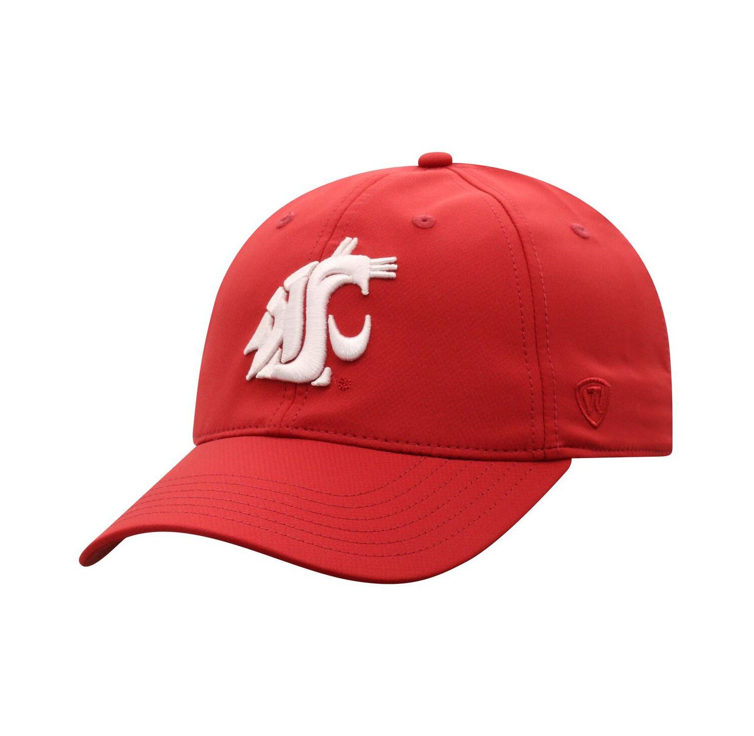 Men's Crimson Washington State Cougars Victory Trainer Adjustable Hat
