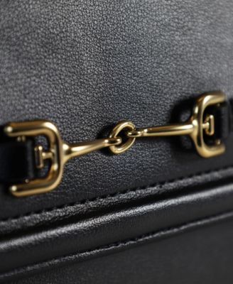 Loraine Embossed Lizard Flap Shoulder Bag