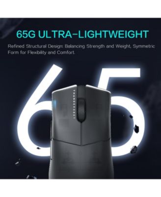 ML903 Wireless Gaming Mouse with RGB Charging Dock, 26K DPI, 65g Ultra-Lightweight, Tri-Mode Connectivity, 70Hrs+ Battery, 4K Polling Rate