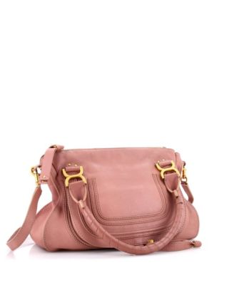 Medium Marcie Satchel Leather