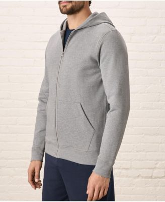 Men's Organic Cotton Cloud Brushed Fleece Zip Hoodie