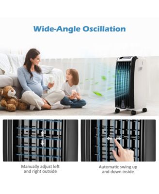  Portable Evaporative Air Cooler with 3 Wind Modes and Timer  Air Cooling Appliance