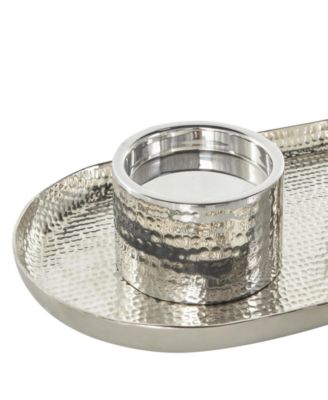 Glam Steel Candelabra, 2.25"