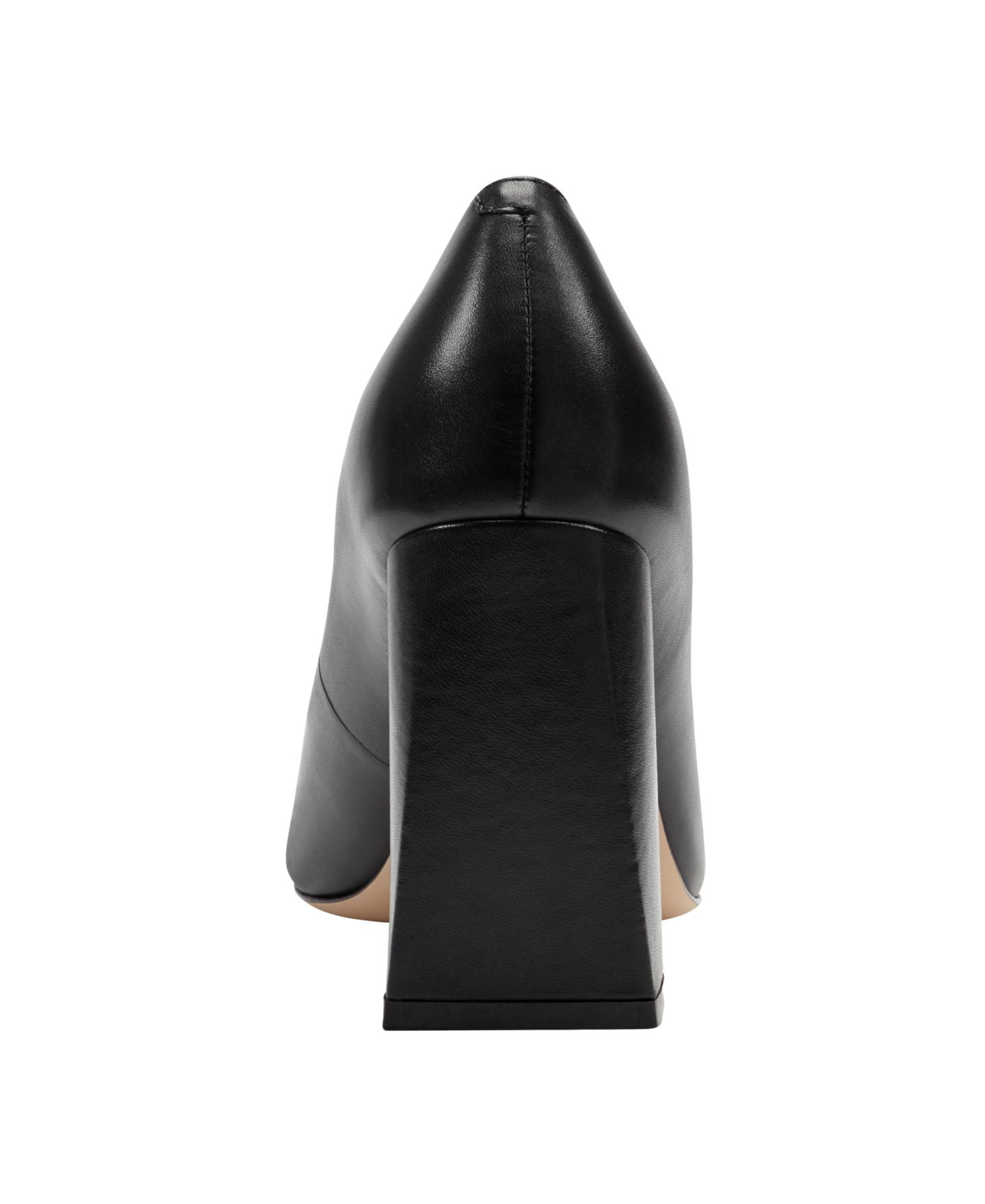 Женские туфли Marc Fisher LTD Minny Tapered Block Heel, цвет: Чёрный кожаный — фото 3