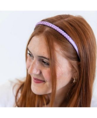 Thin Solid Headband - Purple