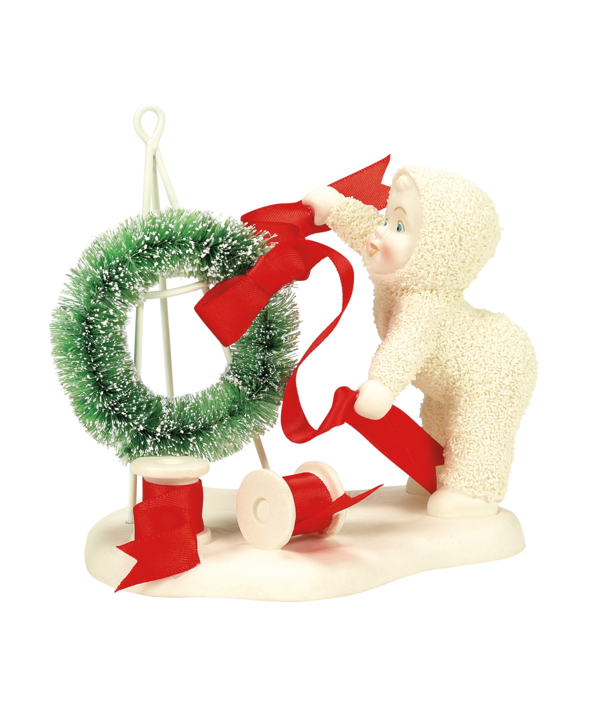 Department 56 A Wreath for Santa Figurine