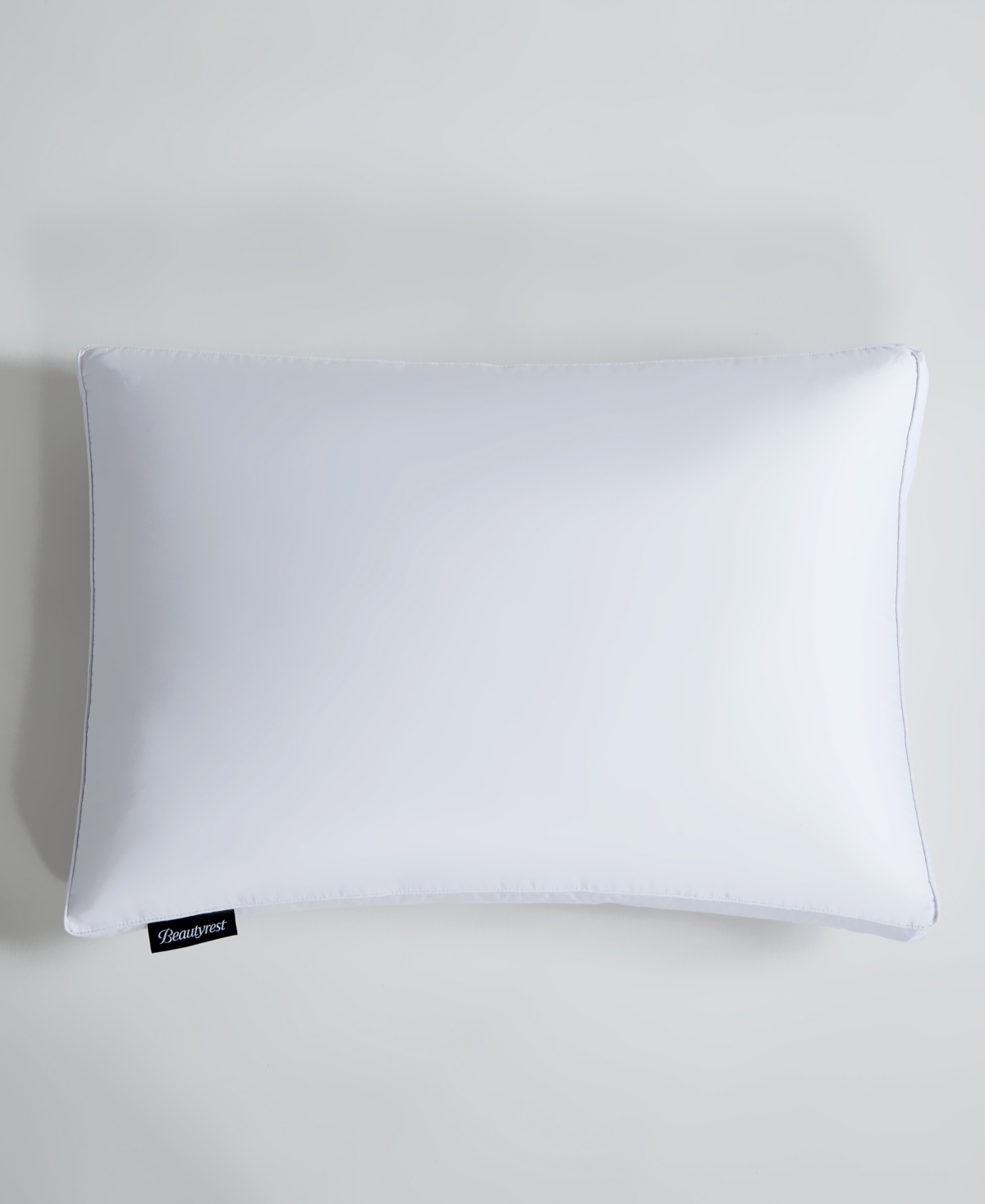 Beautyrest 2" Gusseted Down Fiber Pillow, King In White