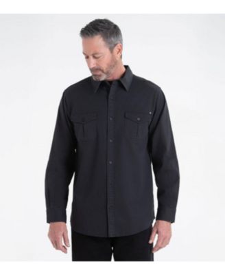 Men's Utility Stretch Shop Long Sleeve Button Down Shirt