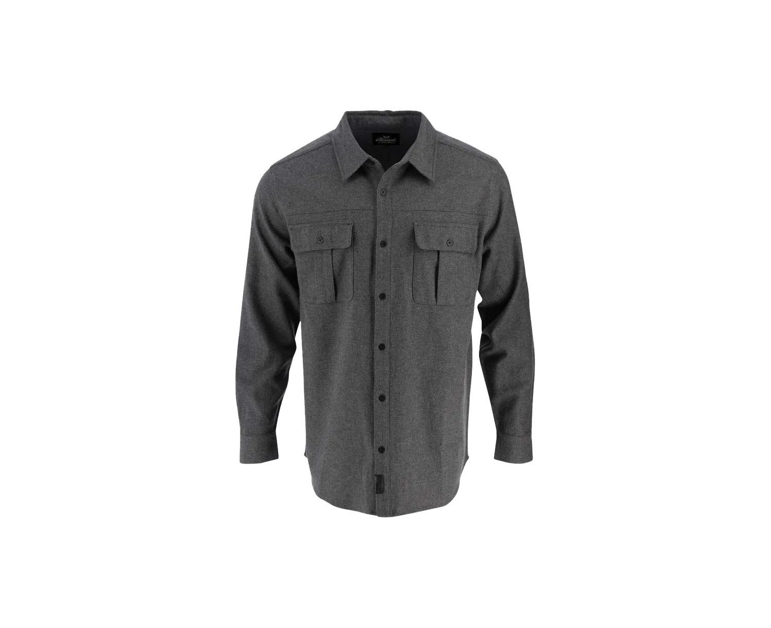 Big & Tall Heavyweight Brushed Button Up Shirt