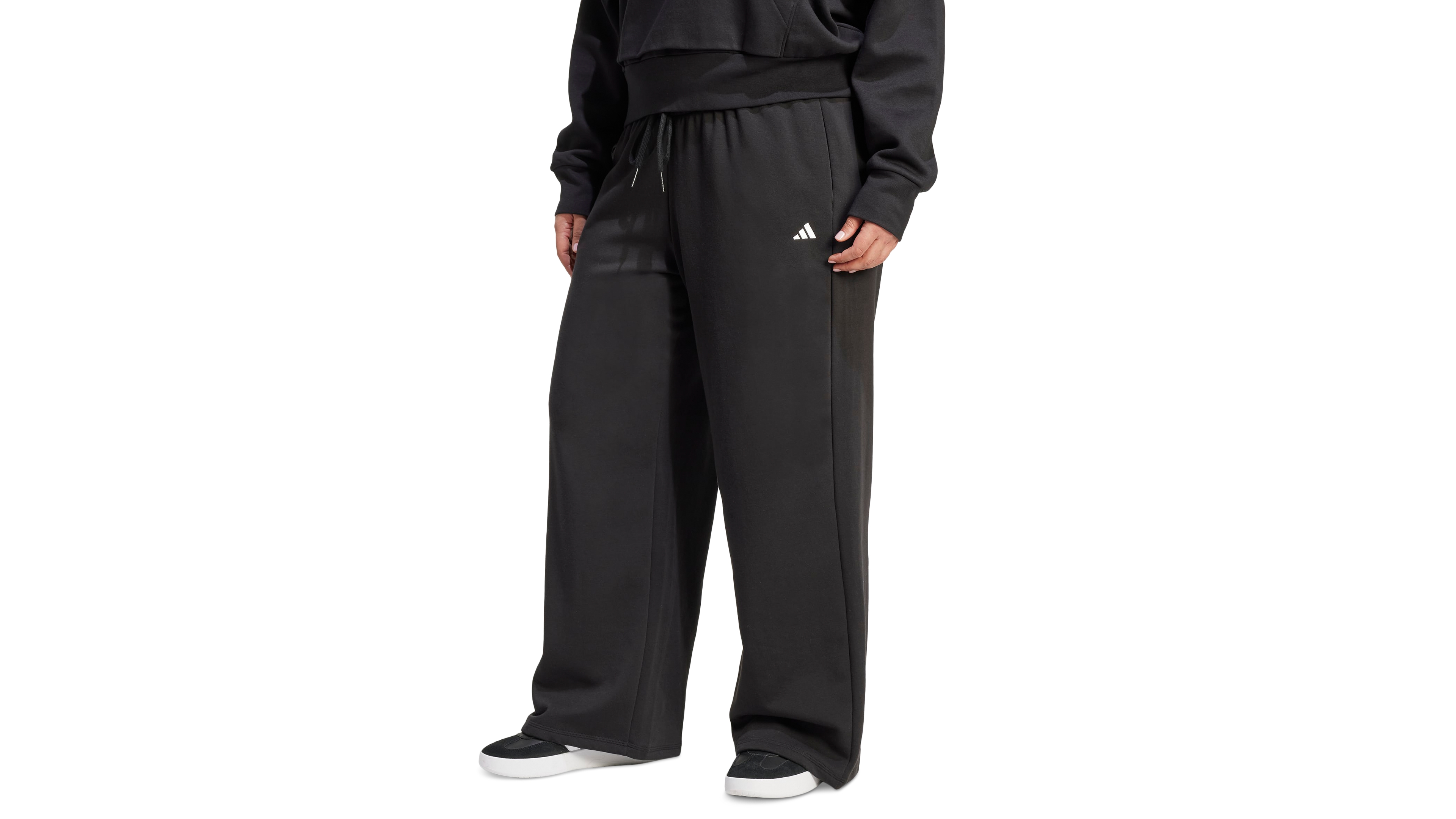 adidas Plus Essentials Fleece Mid-Rise Sweatpants