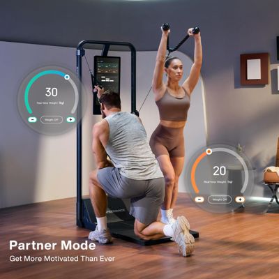  Gym Monster 2 Family Plus, Smart AI-Powered Multi-Functional Smith Machine for Full Body Strength Training, All-in-one Gym Equipment