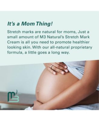 Naturals Stretch Mark Cream - Collagen & Stem Cell Maternity Skincare - 2 oz